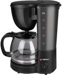 ALPINA Filterkaffeemaschine, 750 Watt, 1,25 Liter, Schwarz