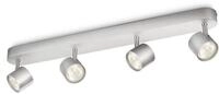 Philips myLiving LED Balkenspot, 4x4W, alu, Aluminium