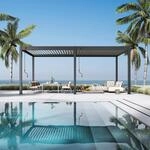 Weide Deluxe Pergola Lamellendach freistehend ohne Hitzestau 3x6m Anthrazit 