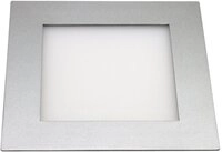 Heitronic 27641 A, Deckenleuchte, Aluminium, 11 W, 20 x 20 x 2,4 cm