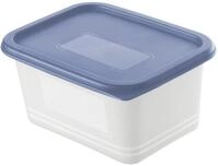 Rotho Gefrierdosen-Set Domino 4 x 0,75 L blau Frischhaltedose K&uuml;hlschrankdose