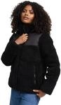 MARIKOO Damen Winterjacke (XS-XXL) - hochstehender und gef&uuml;tterter Kragen, 4