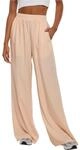 Urban Classics Damen Hose Ladies Wide Leg Viscose Pants, Weite Hose f&uuml;r Frauen,