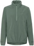VAUDE Women's Cyclist Air Jacket, Damen Windjacke zum Fahrradfahren, agave, 36