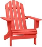 vidaXL Tannenholz Massiv Adirondack Gartenstuhl Gartensessel Stuhl Deckchair