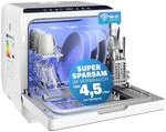 MONZANA&reg; Tischsp&uuml;lmaschine ohne Wasseranschluss App Funktion sparsamer Verbrauch