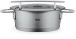 Fissler Phi Collection&reg; Bratentopf (&Oslash; 20 cm, 2,3 L) mit Glasdeckel, Edelstahl-Topf,