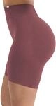 SMILODOX Damen Shorts Batik Ruth Scrunch - Shaped Fit Kurze Hose - 100% Blickdicht,
