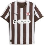 Puma Herren FC St.Pauli Home Jersey, Espresso Brown/Puma, M