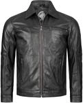 Rock Creek Herren Lederjacke Biker Jacke Echtleder Motorradjacke Leder Jacken