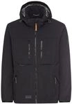 camel active Herren teXXXactive&reg; Windbreaker mit Abnehmbarer Kapuze Dunkelblau,