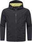 Ragwear Herren leichte &Uuml;bergangsjacke kurze Sommerjacke mit Kapuze und wasserdichtem