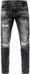 Rusty Neal Herren Jeans Hose 'Yamato' Slim Fit Spezial-Washed Destroyed...