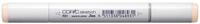 COPIC Sketch Marker Typ R - 01, Pinkish Vanilla, professioneller Pinselmarker, mit