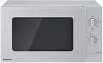 Panasonic NN-SM23QMEPG 20L Solo-Mikrowelle mit Glasschale, 800 W, Auftaueinstellung,