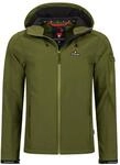 H&ouml;henhorn 34D1-5 Altus Herren Softshell Jacke Gr&uuml;n Gr. XXL