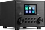 Audizio Vieste, DAB Plus Radio mit USB Anschluss, FM & UKW, Schwarz | DAB Radio mit