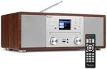 Audizio Avola - DAB+ Radio Internetradio mit CD Player | WLAN Internet Radio,