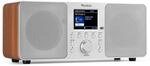 Audizio Genua DAB Radio mit Bluetooth &ndash; Stereo DAB Plus Radio mit Fernbedienung, 60