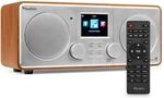 Audizio Foza - Internetradio WLAN, DAB Radio mit Bluetooth, Fernbedienung, 50 Watt,