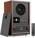 Audizio Canzo - DAB Radio, Internetradio mit WLAN & Bluetooth 5.3, Digitalradio,