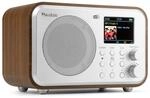 Audizio Milan DAB Radio mit Bluetooth, 10 Stunden Akku Radio 2000 mAh, Radiowecker