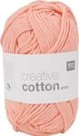 Rico Design Creative Cotton aran H&auml;kelgarn 8-f&auml;dig 50g 85m Nadelst&auml;rke 4,0-5,0