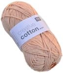 Rico Design Creative Cotton aran H&auml;kelgarn 8-f&auml;dig 50g 85m Nadelst&auml;rke 4,0-5,0