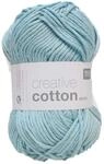 Rico Design Creative Cotton aran H&auml;kelgarn 8-f&auml;dig 50g 85m Nadelst&auml;rke 4,0-5,0