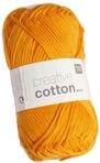 Rico Design Creative Cotton aran H&auml;kelgarn 8-f&auml;dig 50g 85m Nadelst&auml;rke 4,0-5,0