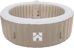 Home Deluxe - Outdoor Whirlpool - Splash + Kissen, Getr&auml;nkehalter und Sonnendach -