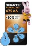 Duracell H&ouml;rger&auml;tebatterien Typ 675 (6er-Pack)