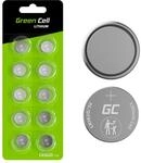 Green Cell CR1620 Lithium Batterie 3V &ndash; 10er Pack Knopfzellen mit 70mAh &ndash;