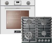 Kaiser Gasbackofen Gasherd-Set EG 6374 W + KCG 6383, Einbau-Backofen 60cm in