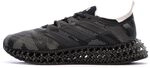 adidas 4dfwd Damen-Sneaker, Schwarz, Schwarz , 39 1/3 EU