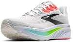 Brooks Herren Ghost 17 Laufschuh, White/Pink Clay/Gecko, 45 EU