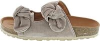 VERBENAS Rain Velour Pantolette Beige