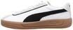 Puma Club KLASSIKA Damen-Sneaker, Wei&szlig;, Schwarz-Warmwei&szlig;, 8 UK