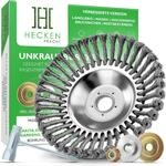 HECKENPRACHT&copy; Profi Unkrautb&uuml;rste f&uuml;r Freischneider | Verbessertes Konzept 2026 -