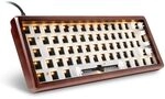 Sharkoon Skiller SGK50 S4 Wood Barebone, RGB Gaming Keyboard