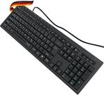 SCHWAIGER KB1000 Tastatur QWERTZ Business deutsches Layout USB Keyboard...