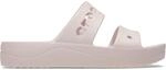 Crocs Baya Platform Sandal 39-40 EU Barely Pink