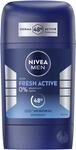 NIVEA MEN Fresh Active Deo Stick, Deodorant mit einzigartiger INFINIFRESH Formel f&uuml;r