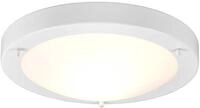 Trio Leuchten Deckenleuchte 6801011-01 Condus, Metall wei&szlig;, Glas opal matt wei&szlig;,