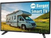 BERGER 12V Fernseher Wohnmobil Classiq 24" | Smart TV 12/24V Betrieb mit Triple