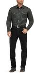 Wrangler Herren Ms70519 Arbeitshemd, Black Forest Green, 3XL