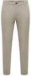 Only & Sons Herren Chino Hose Grau 31/34