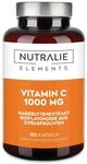 VITAMIN C 1000 mg mit Hagebutte + Ascorbins&auml;ure + Bioflavonoiden - Laborgepr&uuml;ft -
