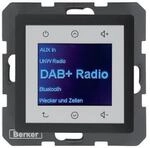 BERKER Radio Touch UP DAB+ BT Q.x anthrazit sam 30846086
