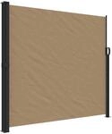 vidaXL Seitenmarkise Ausziehbar Taupe 180x300 cm